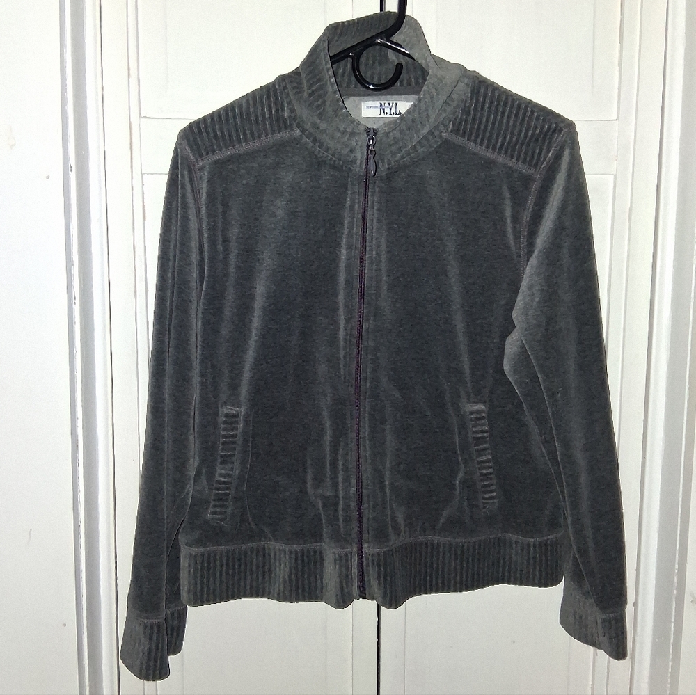 New York Laundry Heather Gray Jacket